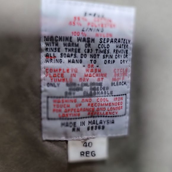 Vintage clipper mist londontown Corp 40 reg. Removable lining trench coat EUC - Picture 3 of 13